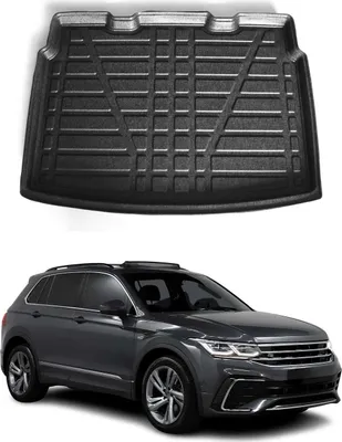 Immagine prodotto di Rivestimento del bagagliaio per VW Tiguan 2016-2025 Gomma TPE nero
