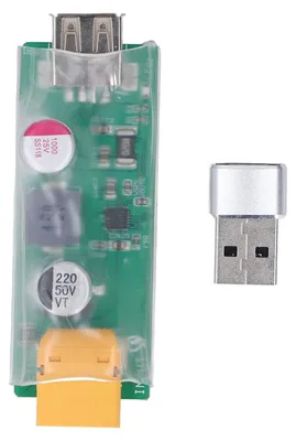 Zdjęcie produktu dla Konwerter ładowania XT60 na USB Moduł konwersji ładowarki baterii litowej 3S 6S z adapterem