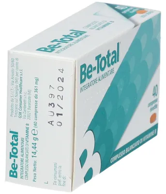 Imagen del producto de BE-TOTAL 40 comprimidos