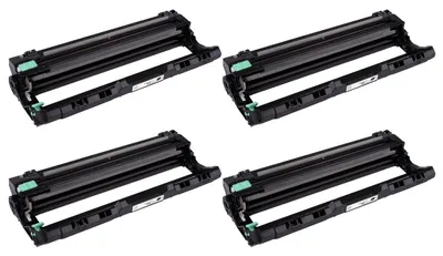 Produktbild von 4 x Bildtrommel, Trommeleinheit kompatibel mit Brother DR-241 CL für DCP-9015, 9020, HL-3140, 3150, 3170, MFC-9130, 9140, 9330, 9340