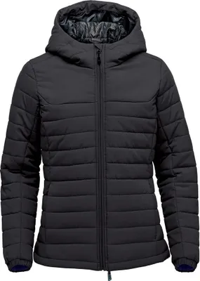 Immagine prodotto di Stormtech - Giacca con cappuccio "Nautilus" da donna PC5439 (XXL) (nero)