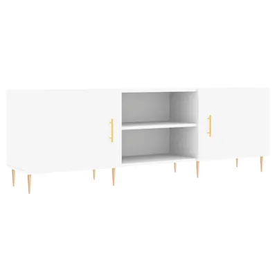 Zdjęcie produktu dla vidaXL Szafka pod TV biała 150x30x50 cm materiał drewnopochodny