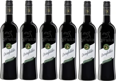 Produktbild von Rotwild Dornfelder halbtrocken feine Fruchtaromen 750ml 6er Pack