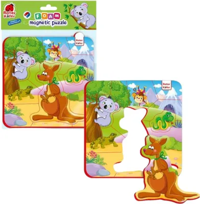 Produktbild von Schaumstoffpuzzle Tiere aus Australien Puzzle für Kinder Roter Käfer