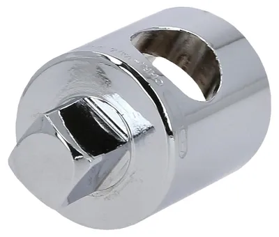 Productafbeelding van 3/8" CHROMEplus glijmof/verbindingsadapter, 1/2"V x 3/8"M