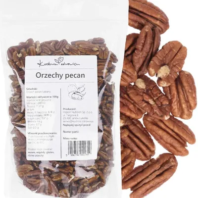 Produktbild von Pekannüsse Geschält 1 kg Natur Snack Backen Müsli Dessert Küche