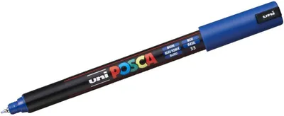 Obrázek produktu pro POSCA - POSCA PC1MR EF Tmavě modrá | 1 kus | 6 kusů