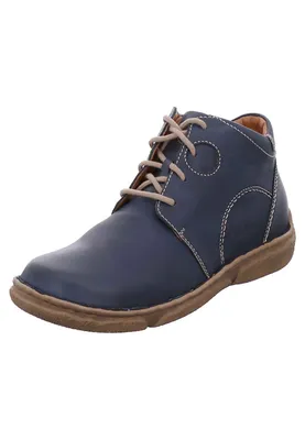 Produktbild von Josef Seibel 85146-950 Neele 46 Damen Stiefeletten Schnür Boots , Größe:43 EU, Farbe:Blau