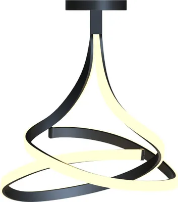 Zdjęcie produktu dla Lampa sufitowa LED VISO 45W 3825lm aluminium czarno-biała wym:60x70x60cm IP20 Zuma Line