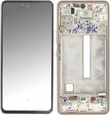 Produktbild von Original Super AMOLED Display Touchscreen Bildschirm Rahmen Awesome Weiß für Samsung Galaxy A53 5G A536B & Werkzeug