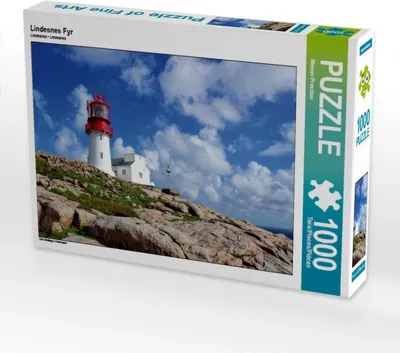 Produktbild von Calvendo Lindesnes Fyr 1000 Teile Puzzle quer 640x480mm, Prescher Werner; 7382397