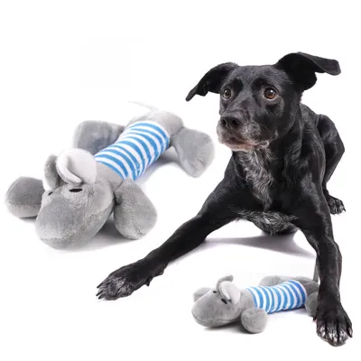 Produktbild von Aga Plüschspielzeug für Hunde Elefant
