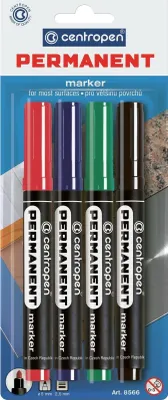 Immagine prodotto di CENTROPEN Set di pennarelli permanenti 4 pezzi