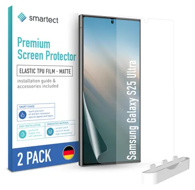 Produktbild von 2x TPU Schutzfolie Matt für Samsung Galaxy S25 Ultra Displayschutz Panzerfolie