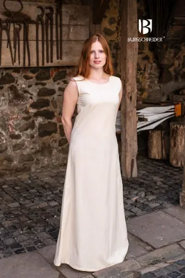 Produktbild von Mittelalter Unterkleid Aveline - Natur XXXL