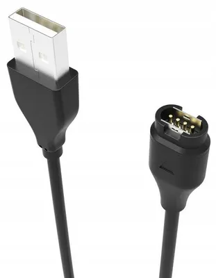 Produktbild von USB-Ladekabel für Garmin Fenix 6 / 6 Pro Schwarz