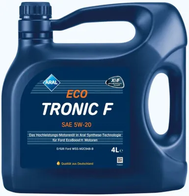 Produktbild von ARAL EcoTronic F für 5W-20 4 Liter Motoröl Motorenöl WSS-M2C948-B Öl