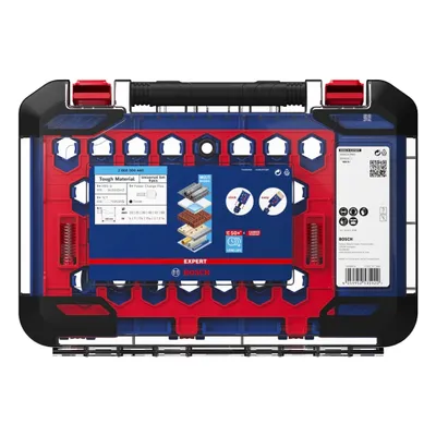 Productafbeelding van EXPERT Set gatenzagen voor diverse materialen, 22/25/35/51/60/68 mm, 9-delig.