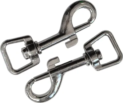 Produktbild von Karabiner Metall Karabinerhaken, silberfarben, verschiedene Größen, Größe:H - B 13mm L 53mm