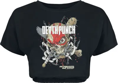 Produktbild von Five Finger Death Punch T-Shirt Damen Death schwarz L