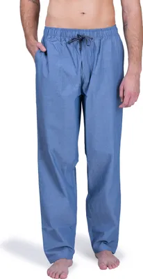 Produktbild von Moonline - Herren Webhose Freizeithose Loungewear aus 100% Baumwolle ; Aqua , 46/48