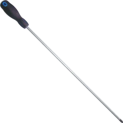 Produktbild von Lange Schraubendreher Schraubenzieher 450 mm Kreuz PH2 (Kreuzschlitz)