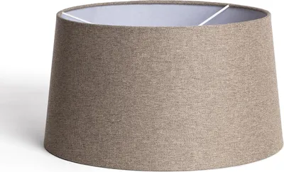 Produktbild von Lampenschirm aus Leinen Trude Grau
