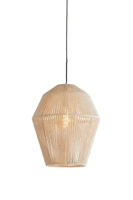 Productafbeelding van Scandinavische hanglamp Deya crème Ø38cm