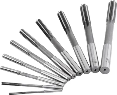 Obrázok produktu pre 10 ks HSS H7 výstružníkov s rovnými drážkami, strojové nože 3/4/5/6/7/8/9/10/11/12 mm