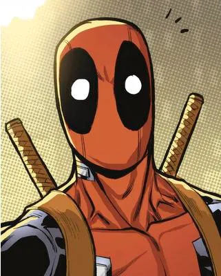 Produktbild von Poster Marvel Deadpool Holup 40x50 cm