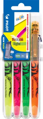 Zdjęcie produktu dla PILOT 546818 Zakreślacz PILOT FRIXION light Set2Go, opakowanie 4 szt