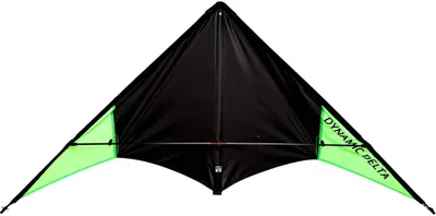 Produktbild von Wolkenstürmer Lenkdrachen Dynamic Delta (neongrün), Kinderdrachen - flugfertig inkl. Schnüre & Zubehör