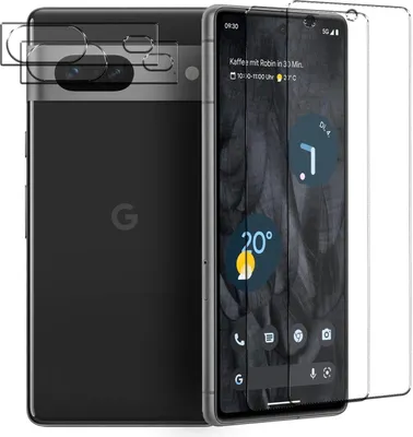 Produktbild von Panzerglas für Google Pixel 7 Schutzfolie 2x Kamera Schutzglas Folie 2x Panzerfolie