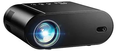 Obrázok produktu pre Projektor, kompatibilný s rozlíšením 4K, s technológiou Bluetooth a dvojitým Wi-Fi pripojením, farba: čierna