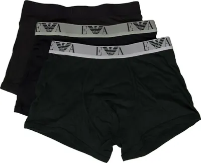 Obrázok produktu pre Balíček 2 ks pánskych boxeriek, dvojbalenie spodnej bielizne EMPORIO ARMANI, č. výrobku 111867 4A712, ITA S – CN 170/78, bavlna 95 %, Elastan 5 %