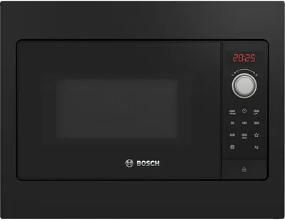 Produktbild von Bosch Serie 2 BFL523MB3F, Integriert, Solo-Mikrowelle, 20 l, 800 W, Eingebautes Display, LED