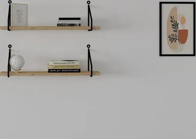 Image de Skye Decor, Reco - Sapphire Oak, étagère murale, chêne saphir, 100 % PANNEAUX ESPAGNOLS MELAMINÉS, 60 x 12 cm