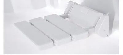 Produktbild von Famanu Duschhocker Klappbar - Wandmontage bis 130 kg, Weiß