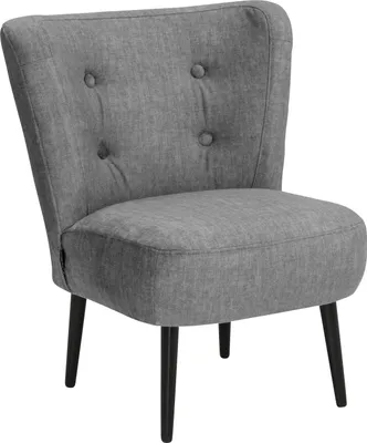 Produktbild von Max Winzer Sessel Neele - Samtvelours anthrazit - Maße: 69 x 68 x 80 cm