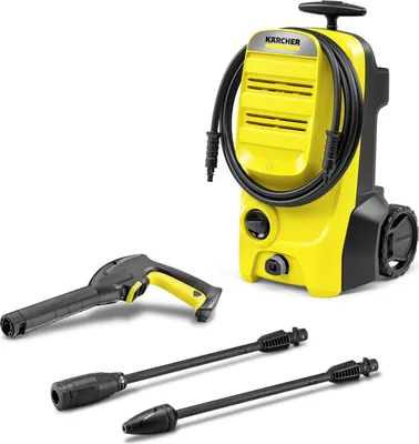 Obrázok produktu pre Kärcher K 4 Classic, kompaktný, elektrický, 6 m, 5 m, čierny, žltý, IPX5