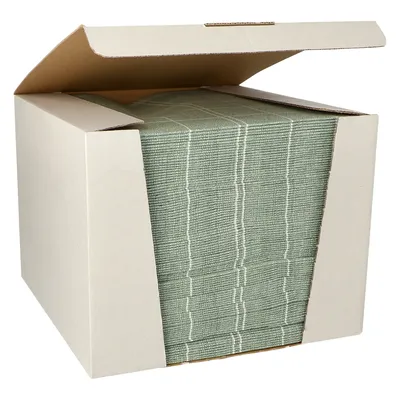 Produktbild von 100 Servietten ROYAL Collection 1/4-Falz 40 cm x 40 cm dunkelgrün Kitchen Craft