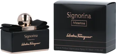 Obrázek produktu pro Salvatore Ferragamo Signorina Misteriosa, Ženy, 50 ml, Neroli, Oranžová, Tuberóza, Pačuli, Vanilka, Sprej