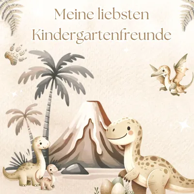 Produktbild von Meine liebsten Kindergartenfreunde - Dinosaurier