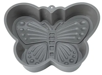 Schmetterlings-Silikon-Kuchenform, 15,5 cm, antihaftbeschichtet