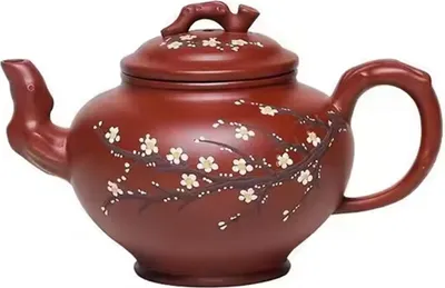 Image de Théière SA-37609 en Céramique Marron/Rouge KP37609