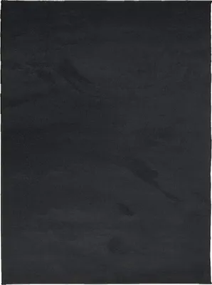 Produktbild von vidaXL Teppich OVIEDO Kurzflor Schwarz 240x340 cm