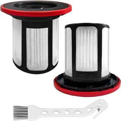 Image de Lot de 2 filtres pour aspirateur, compatibles avec les aspirateurs sans fil de la série 6, nettoyage et entretien, filtres pour aspirateur, filtres HEPA, filtres de rechange