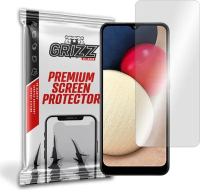 Zdjęcie produktu dla Szkło hybrydowe GrizzGlass HybridGlass dla Samsung Galaxy A02s