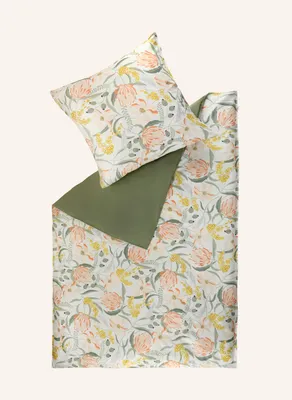 Image de SCHÖNER WOHNEN Parure de lit Playful-B Couleur vert Taille 135x200+80x80