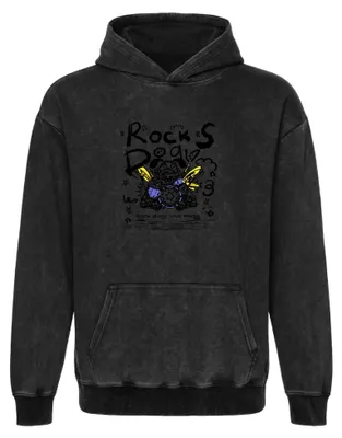 Produktbild von Auzy herren kapuzenpullover - schwarz, L